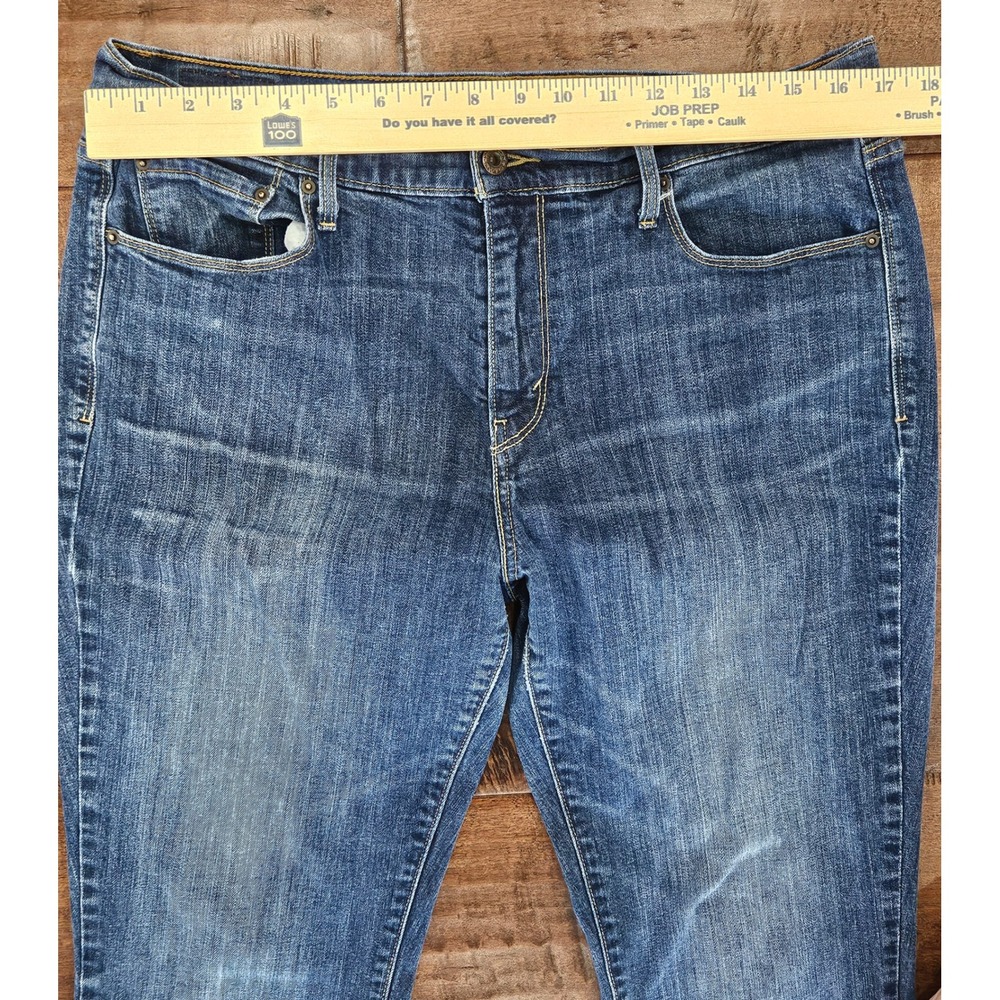 Western Levis 515 Bootcut Jeans Womens 14 Mid Rise Denim medium wash Pants - Picture 5 of 7